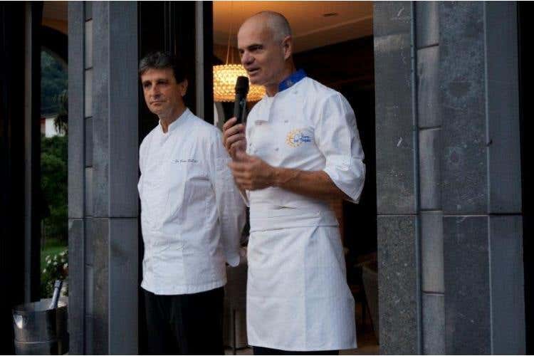 da sinistra: Sandro Serva ed Enrico Derflingher